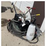Garden Hoses, Yard Sprayers, Hedge Trimmers &