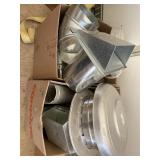 2 Boxes Various Gas Vent Supplies