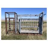 Cattle Squeeze W/ Rear Extension Cage
