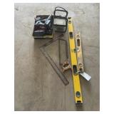 2 Makita Cordless Drills W/ Charger, Stanley 2',4'