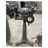 8' CTT Bench Grinder On Stand W/ Extra Wheel