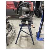 Makita 355mm Portable Cut Off Saw On Stand W/