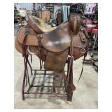 Had Roberts 14 1/2' Western Saddle