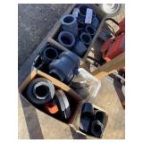 Several 4' PVC Fittings & Camlocks