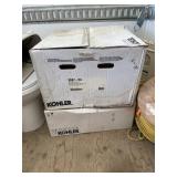 Kohler Cast Iron Undercounter Self-Rim Sink,