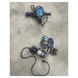 Elec Angel Grinder W/ Discs & Makita 1/2' Spade