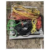 Multiple Extension Cords Of Various Lengths