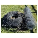 1/2' Black Water Pipe & Page Wire