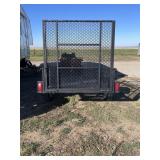2000 4'x8' Shop Built S/A Landscape Trailer