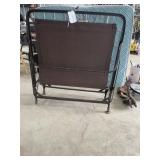 Folding Out Bed W/ Clean Mattress