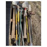 8' Truck Dirt Skirt, Jack, Various Garden Tools