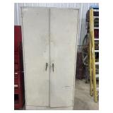 Metal Locker W/ Shelves