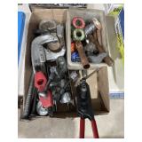 Rigid Pipe Cutter, 4-In-1 Plumbing Fitting Brush,