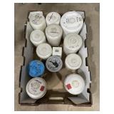 Box W/ Various Nails, Repair Kit & More