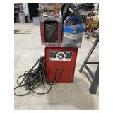 225 Lincoln Electric Welder W/ 3 Helmets & Rods