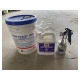 4 NEW 4L Jugs Antifreeze, 45 psi Siphon Feed