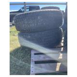 2 - Hancock LT 245 75/R16 Steel Tires