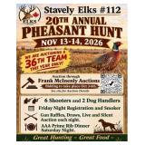 36th Team For This Years Pheasant Hunt Includes