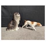 Vintage Ceramic Pointer dog (tail has been