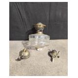 Top part of Glass Matador Brenner oil lamp, extra