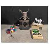Pirates of the Caribbean alarm clock, rubiks