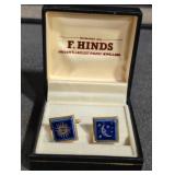 Sun and Moon cufflinks1920s England