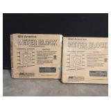 Set of 2 Meter Block for all siding applications