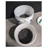 2 gallon pail 1/2 full of 1 3/4' finishing nails,