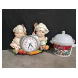 Campbell's kitchen clock 12' w x 10' h and soup