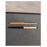 2 floaty advertising pens, CA 1960