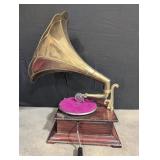 Lodphone, The King Gramophone Co. K96 with brass