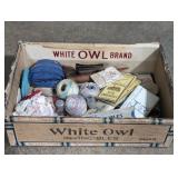 Lot of vintage sewing collectables