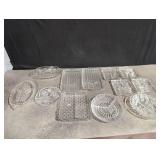 Large Variety of divided Crystal trays