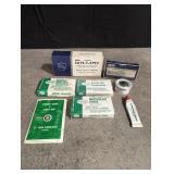 Vintage first aide supplies