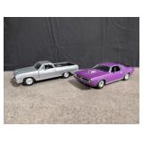 1960s and 1970s model die cast vehicles
