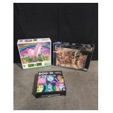Variety of puzzles - no guarantee all pieces are