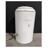 Metal insulated jug 19' high x 12' diameter