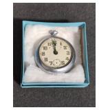 Swiss Pocket Watch - missing front glass
