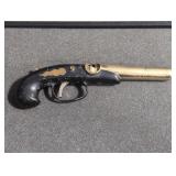Vintage Flintlock Pistol-Shaped Lighter - missing