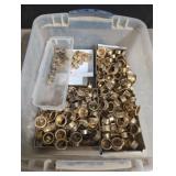 Variety of Brass Candle Holders - assorted sizes