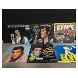 Assortment of Elvis records