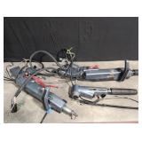 Pieces of boat motor - make unknown