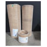 New rolls of Teak Veneer - 1 - 6' x 96', 1 - 12'