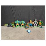 TMNT 1989 action figures lot