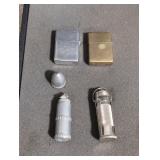 1 Zippo, auert park lighter and match case