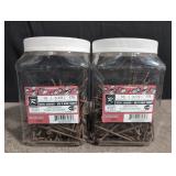 Two containers of #10 3 1/2' Deck Screws