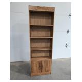 Book shelf 24' w x 9 1/2' d x 72'