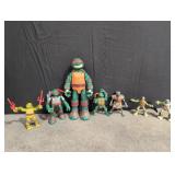 Modern TMNT action figures lot