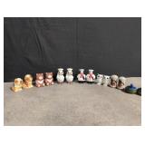 Assortment of Salt and Pepper shakers