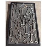 Lot of skeleton keys, 400 g